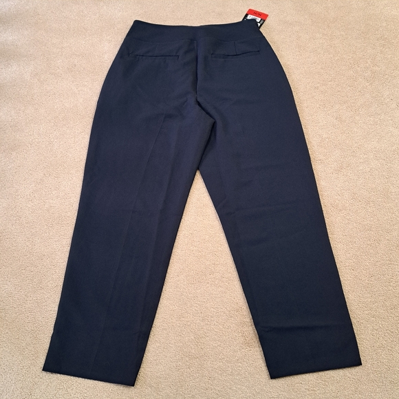 Kirkland Signature Ladies Ankle Pants Blue Medium Lightweight Pull On Pant NWT - Picture 14 of 15